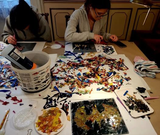 Mozaiki u Donnersmarcków