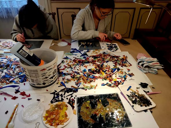 Mozaiki u Donnersmarcków