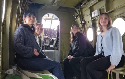 W aeroklubie i w radiostacji gliwickiej